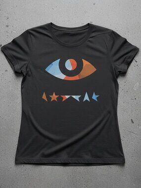 Abstract Eye Graphic Tee | Modern Minimalist Art Shirt | Aesthetic Streetwear